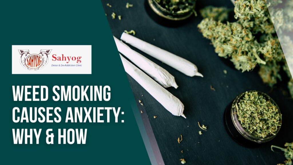 Weed Smoking Causes Anxiety Why & How Sahyog Clinic